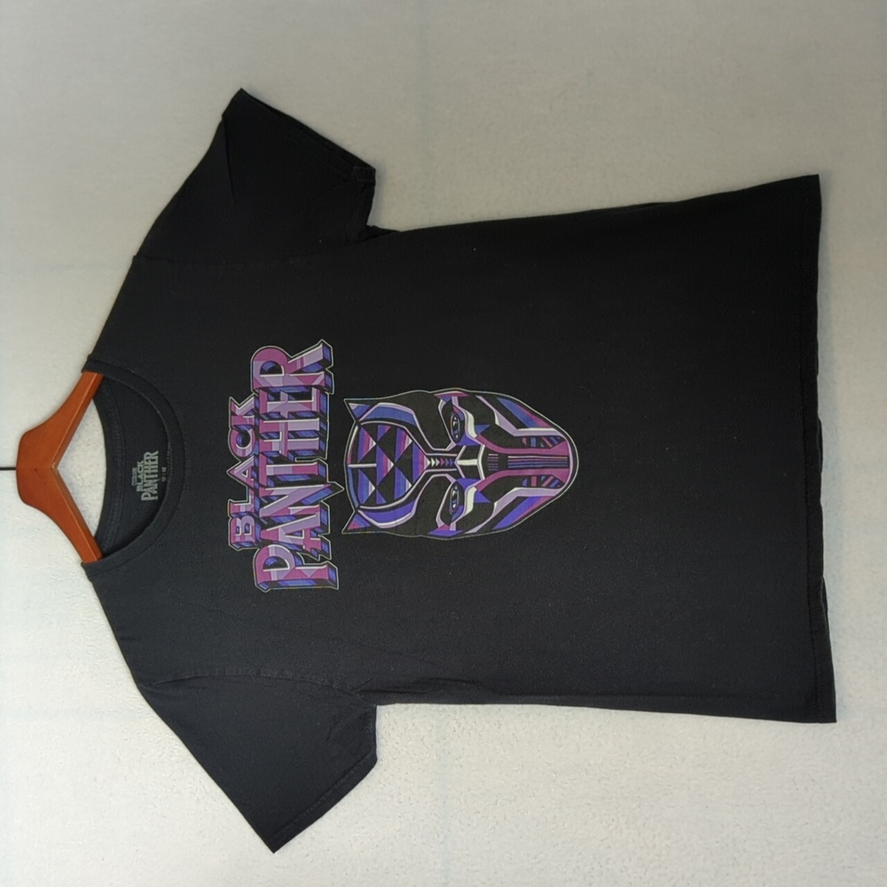 Marvel Black Panter Purple Mast Standard Fit‎ Men's Shirt M